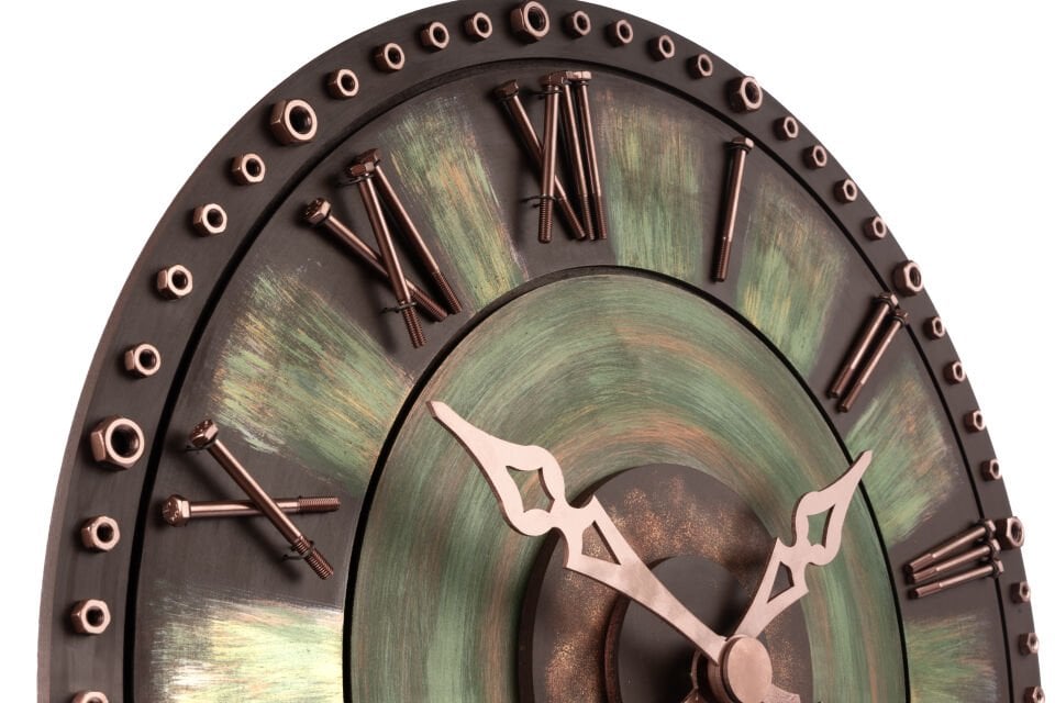 Han Clock – Devran | Ahşap Duvar Saati | bayıldım.com