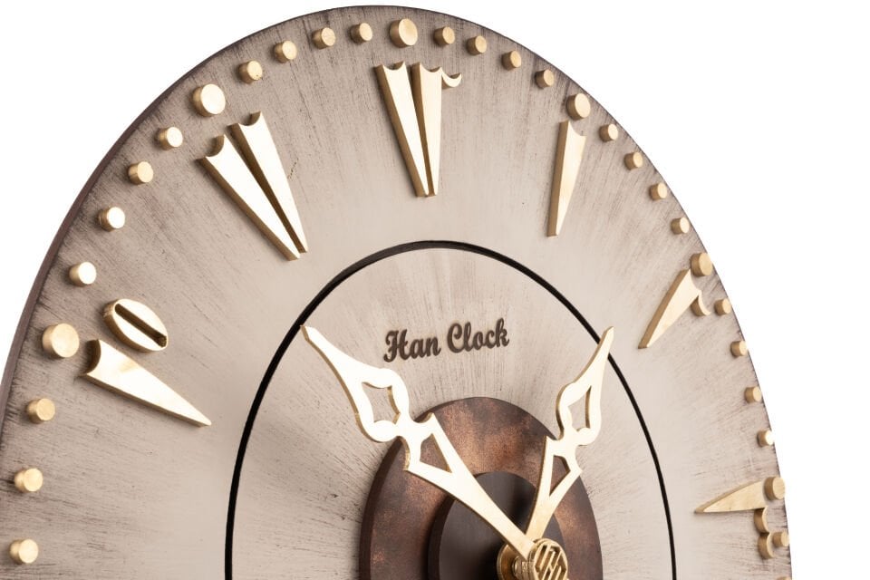 Han Clock – MizaN | Ahşap Duvar Saati | bayıldım.com